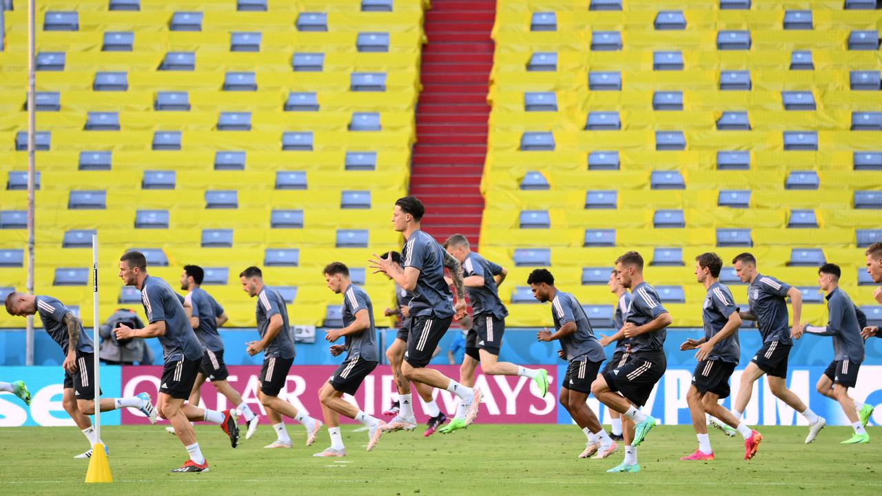Menengok Latihan Jerman Jelang Hadapi Prancis di Grup Neraka