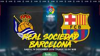 La Liga - Real Sociedad Vs Barcelona (Bola.com/Adreanus Titus)