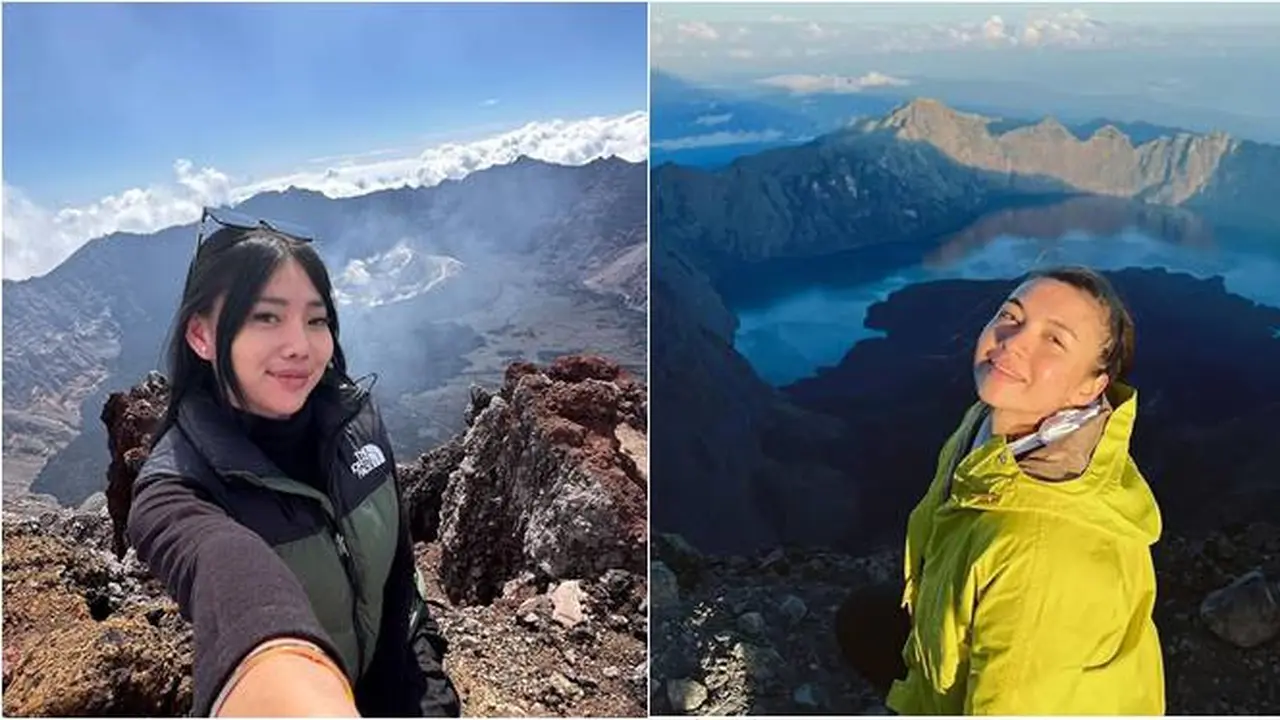 Punya Hobi Menantang, Ini 10 Potret Seleb Wanita Saat Berada di Puncak Gunung