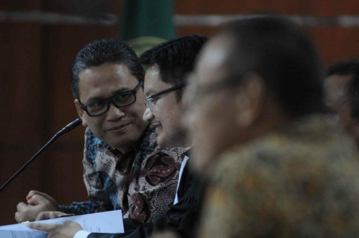 Mantan Ketua KPUD Lebak bersaksi di sidang Amir Hamzah-Kasmin