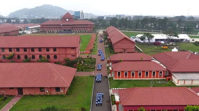 Gedung SMA Taruna Nusantara Kampus Cimahi. (Foto: BPMI Setpres)