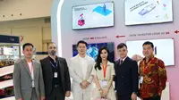 Trade Expo Indonesia (TEI) ke-38 yang diselenggarakan di ICE BSD City, Tangerang, Banten pada Rabu (18/10/2023)