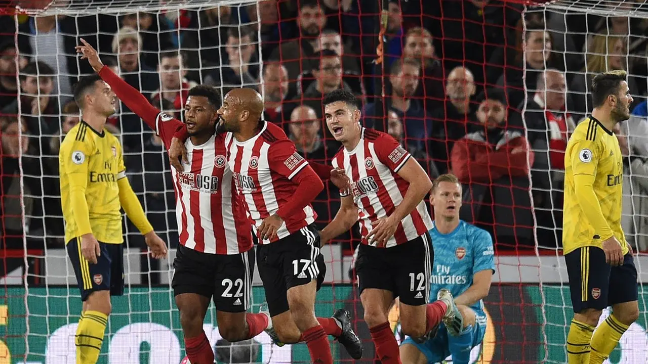 Sheffield United vs Arsenal (OLI SCARFF / AFP)