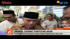 Pengadilan Negeri Jakarta Utara belum memutuskan penundaan sidang pembacaan tuntutan kasus penistaan agama atas terdakwa Ahok.