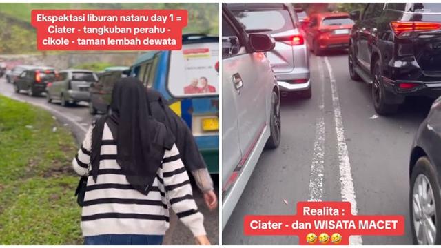 6 Potret Tempat Wisata Penuh Orang saat Libur Nataru, Niat Healing Malah Pusing