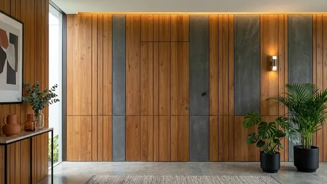 Inspirasi Desain Pintu Kamuflase/AI Generated