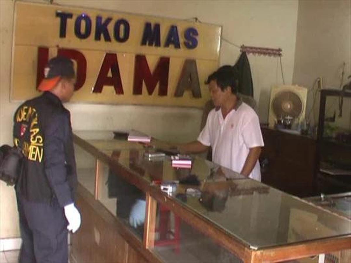 Perampok gasak 5 Kg emas di Kebumen