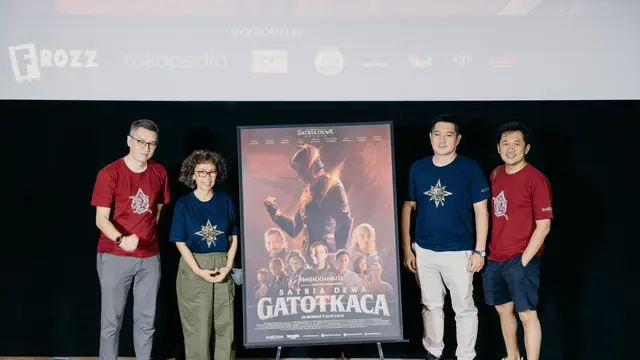 [Fimela] Peluncuran official poster dan trailer film Satria Dewa: Gatotkaca