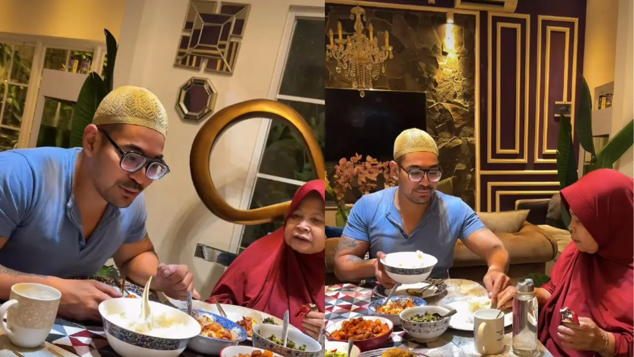 Potret Ruang Makan Rumah Robby Purba (Foto: Instagram @robbypurba)