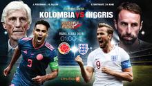 Prediksi Kolombia Vs Inggris (Liputan6.com/Trie yas)