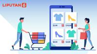 Banner Infografis Waspada Penipuan Online Shop via Medsos. (Liputan6.com/Abdillah)