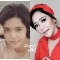 Gaya Maia Estianty dulu dan kini. (Istimewa, instagram/maiaestianty)