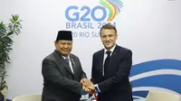 Prabowo Bertemu Presiden Macron, Bahas Pengadaan Jet Tempur Rafale hingga Kapal Selam