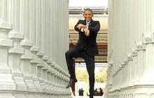 Menang pemilu, Barack Obama lakukan Gangnam Style?