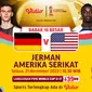 Jadwal dan Live Streaming Jerman U-17 vs Amerika Serikat U-17 di Vidio