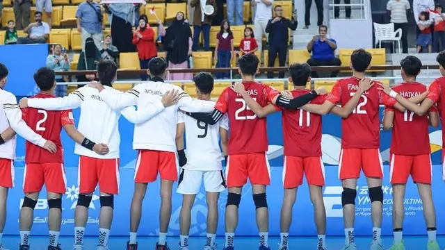 Timnas voli putra Indonesia U-18 - Asian Youth Games 2025 - Bola Voli