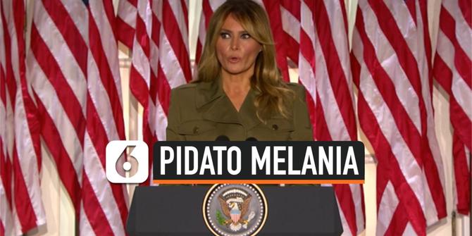 VIDEO: Melania Trump Ajak Rakyat AS Bersatu di Konvensi Partai Republikan