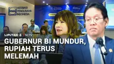 Di tengah peralihan kepemimpinan Bank Indonesia, pasar keuangan memberikan respons negatif. Nilai tukar Rupiah melemah dan menyentuh Rp18.100 per Dolar AS, IHSG juga terpantau melemah.