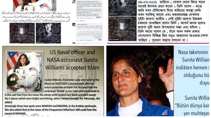 Cek Fakta - Kabar astronot India jadi mualaf menyebar dalam berbagai bahasa