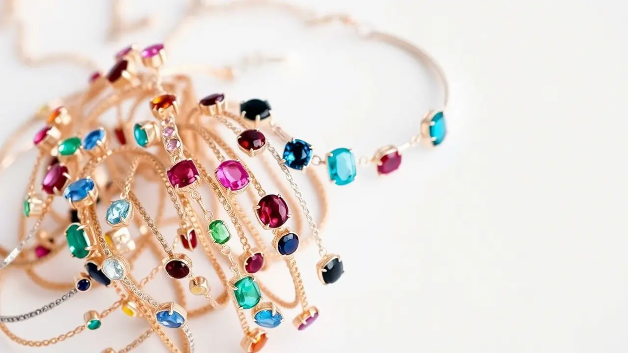 12 Model Gelang Batu Permata untuk Wanita Terbaru 2025: Elegan, Trendi, dan Memukau!