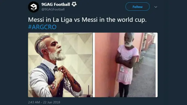 Lionel Messi hanya dianggap jago di Barcelona saja, tetapi tak bisa apa-apa jika bermain untuk Argentina.