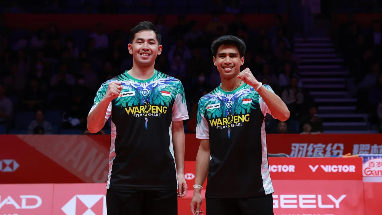 Sabar Karyaman Gutama/Moh Reza Pahlevi Isfahani - BWF World Tour Finals 2025 - Bulu Tangkis