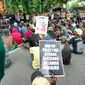 Demo Mahasiswa Papua di Makassar Suarakan Dukungan Untuk Palestina (Liputan6.com/Fauzan)