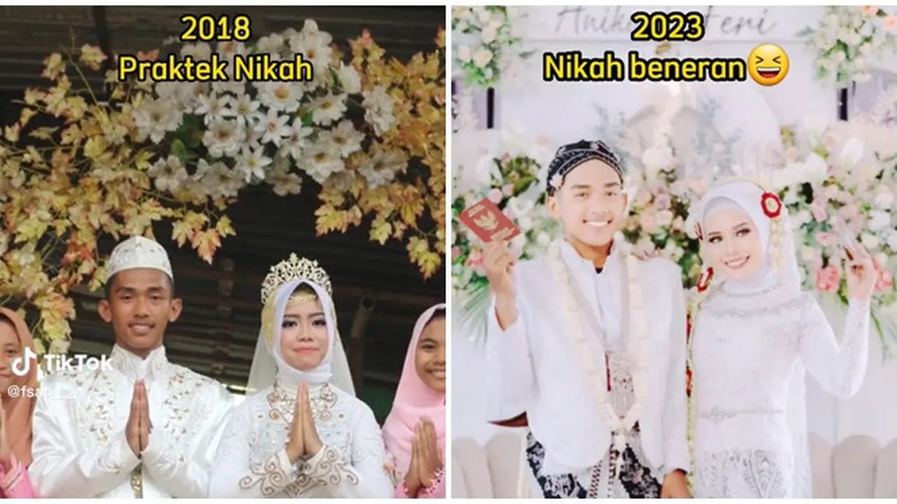 Berawal dari Praktik Nikah Tahun 2018, Pasangan Ini Beneran Sampai ke Pelaminan