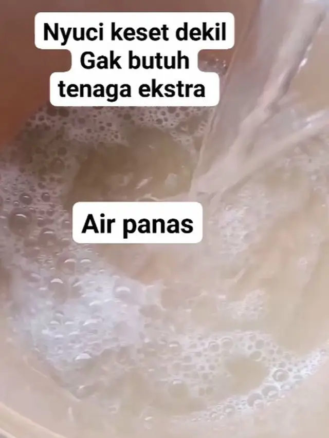 Cara Mudah Gosok Keset Sampai Bersih Mengkilap Tanpa Detergen, Hanya dengan 2 Bahan Dapur