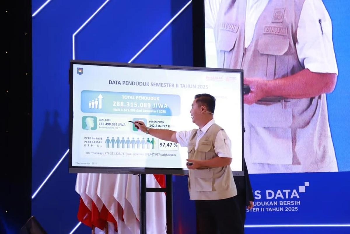 Direktur Jenderal (Dirjen) Kependudukan dan Pencatatan Sipil (Dukcapil) Kementerian Dalam Negeri (Kemendagri) Teguh Setyabudi