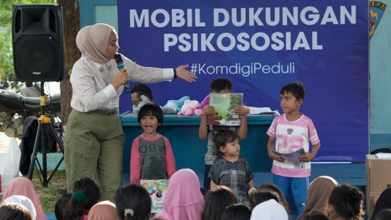 Komdigi Gagas Program Mendongeng, Bantu Pemulihan Psikososial Anak Terdampak Bencana di Sumbar