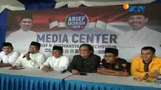 Berdasarkan hasil data saksi dan tim pemenangan pasangan calon pertahana Arief-Sachrudin mengklaim menang di 3.000 TPS yang tersebar di Kota Tangerang.
