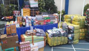 Kantor Pengawasan dan Pelayanan Bea dan Cukai (KPPBC) Tipe Madya Pabean B Makassar memusnahkan ribuan pakaian bekas impor atau thrifting dan barang ilegal lainnya pada Selasa (9/9/2025). (Liputan6.com/Fauzan)