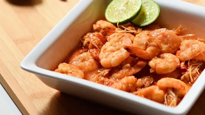 Menu Maksi: Udang Saus Padang