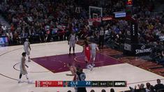 Berita video game recap NBA 2017-2018 antara Houston Rockets melawan Cleveland Cavaliers dengan skor 120-88.