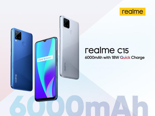 Review Realme C15 6000mah Netflix Usb Retro
