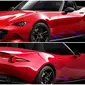 Bocornya desain Mazda MX-5 Miata ini kabarnya dilakukan oleh seorang karyawan pabrikan tersebut melalui sebuah forum di jagat maya.