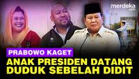 Prabowo Kaget Anak Presiden Datang Namun Lupa Disebut, Duduk Sebelah Didit: Pelanggaran!