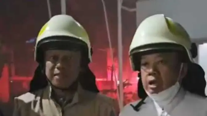 Sang Penjaga Api: Nusron Wahid Turun Tangan Padamkan Kebakaran Gedung ATR/BPN