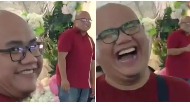 Kocak, Pria Ini Tak Sengaja Bertemu dengan 'Kembarannya' di Pesta Pernikahan