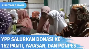 Yayasan Pundi Amal Peduli Kasih melalui SCTV Cinta Anak Yatim menyalurkan donasi dari Pemirsa SCTV kepada 162 organisasi panti, yayasan, dan ponpes yang membina yatim-piatu di seluruh Indonesia. Bantuan tersebut digunakan untuk membantu yatim piatu u...