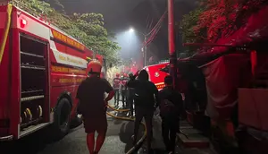 Kondisi Terkini Kebakaran Gedung Bapenda DKI