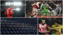 Berikut ini 10 foto terbaik pada ajang Premier League pekan ke-18 yang menjadi pilihan Editor Bola.com. (AFP-Reuters)