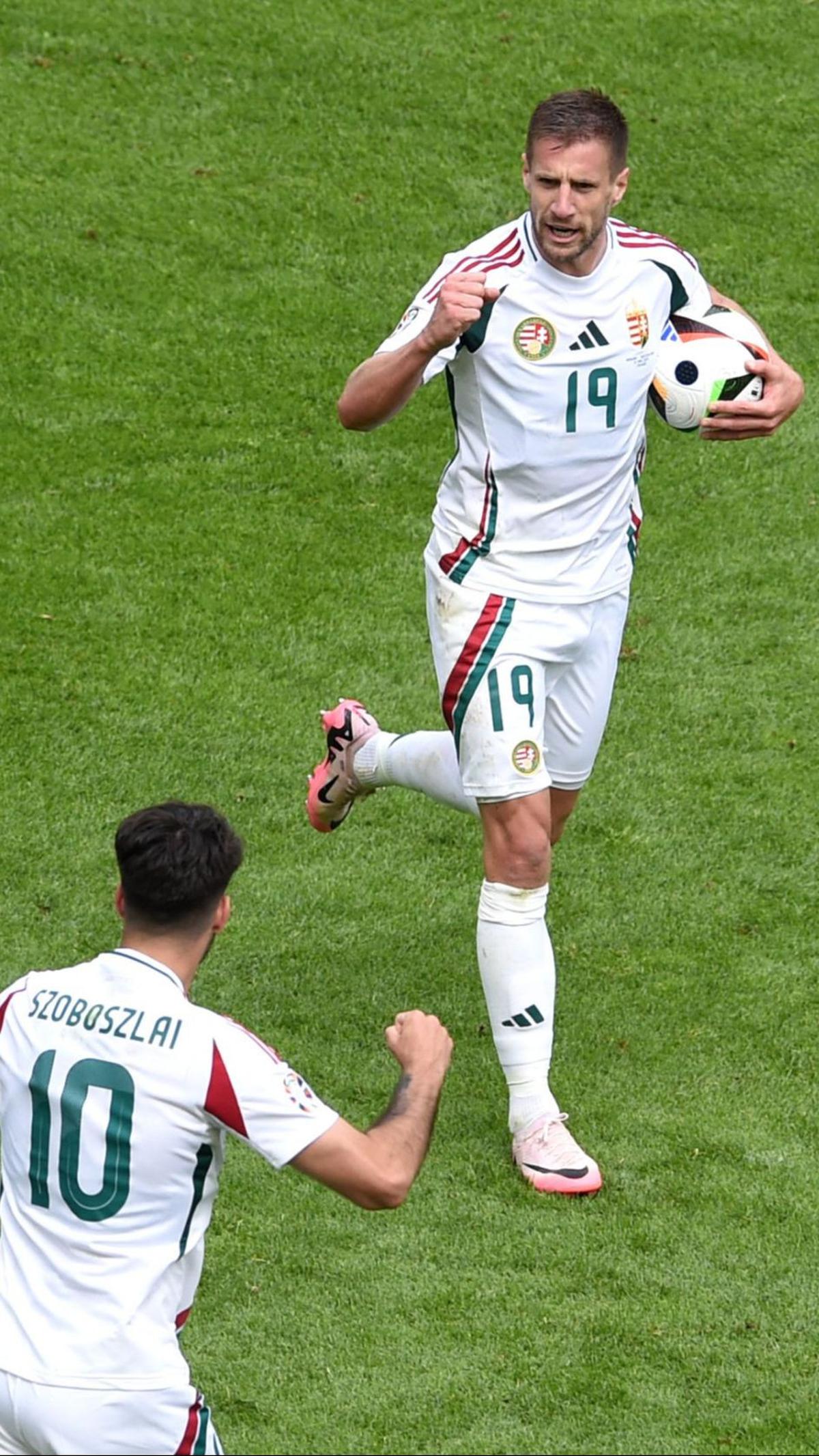 Hungaria kemudian meningkatkan tempo serangan untuk menyamakan kedudukan.&nbsp;Foto: REUTERS