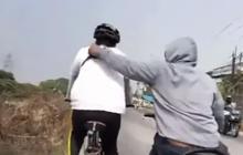 Viral Pesepeda di Tambun Bekasi Dijambret Pengendara Motor, Korbannya Sampai Jatuh