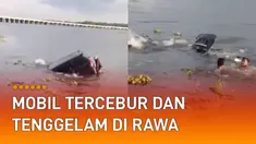 Sebuah mobil tercebur dan tenggelam di rawa. Kejadian itu terjadi di rawa daerah Tanjung Senai, Kabupaten Ogan Ilir, Sumatera Selatan.