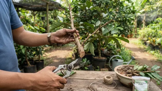 Stek Pohon Rambutan