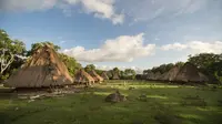 Kampung Kawa di Kabupaten Nagekeo, Provinsi Nusa Tenggara Timur (NTT) yang menjadi destinasi wisata unggulan. (Foto Istimewa)