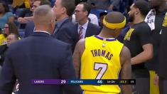 Berita video game recap NBA 2017-2018 antara New Orleans Pelicans melawan LA Lakers dengan skor 139-117.