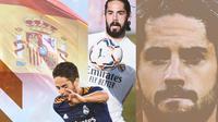 Real Madrid - Ilustrasi Isco (Bola.com/Adreanus Titus)